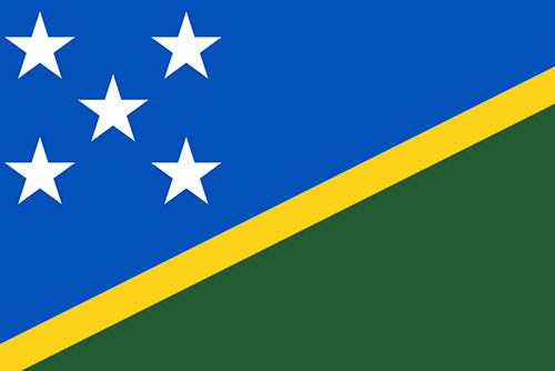 Solomon Islands National Flag